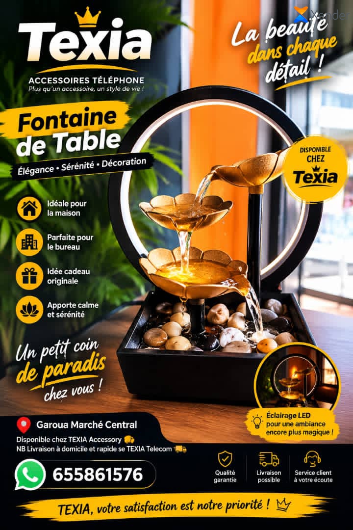 Led fontaines artificielle