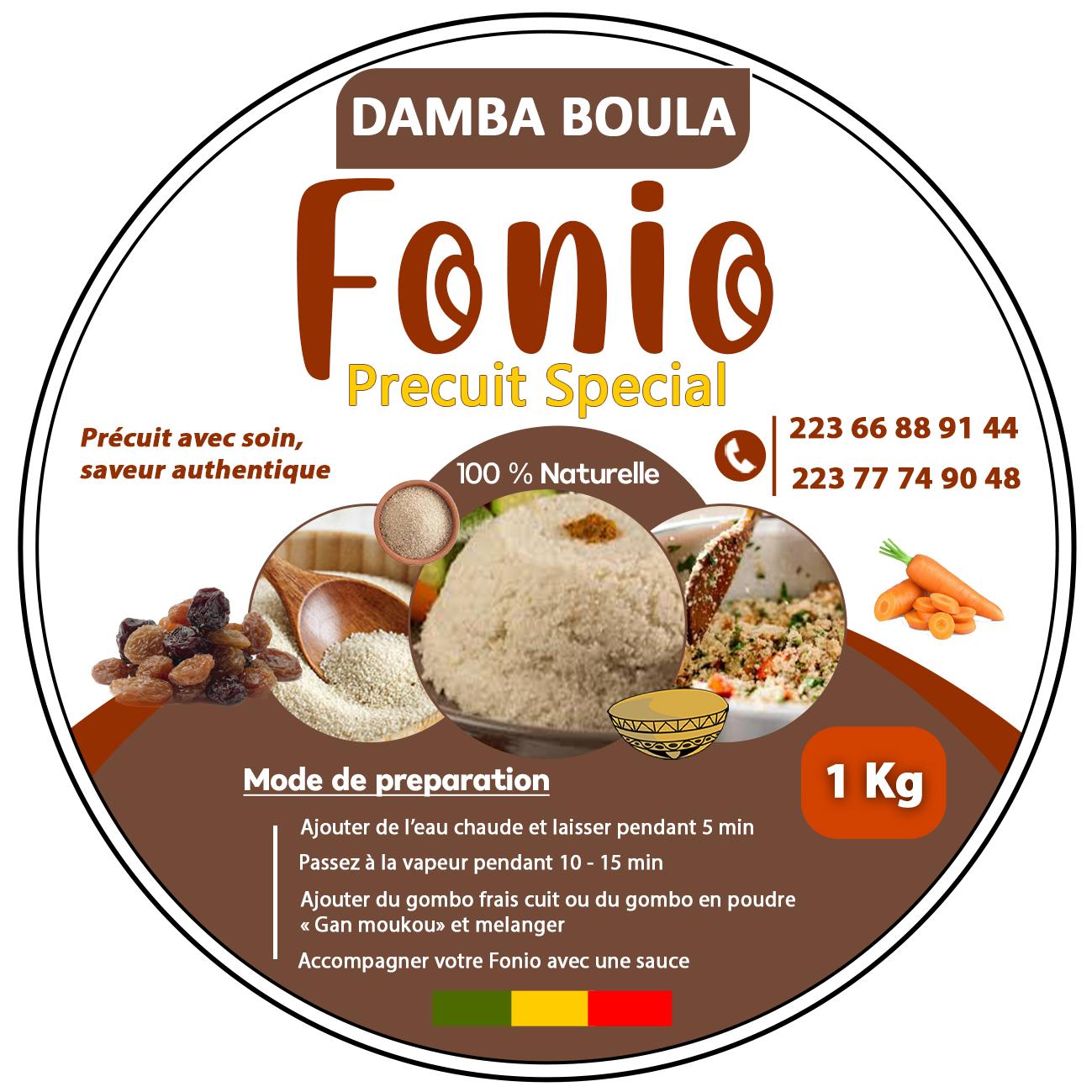 Fonio Precuit